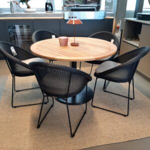 -40% OFF - Vincent Sheppard - Ensemble Table repas dia.110 et 5 chaises