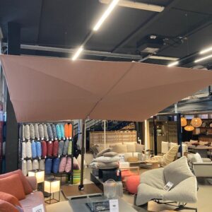 **NEW ARRIVAL** Umbrosa - Versa PX - Incliné 80° - Déporté - Carré 3x3 - Large Flat Base - Bronze/Terra