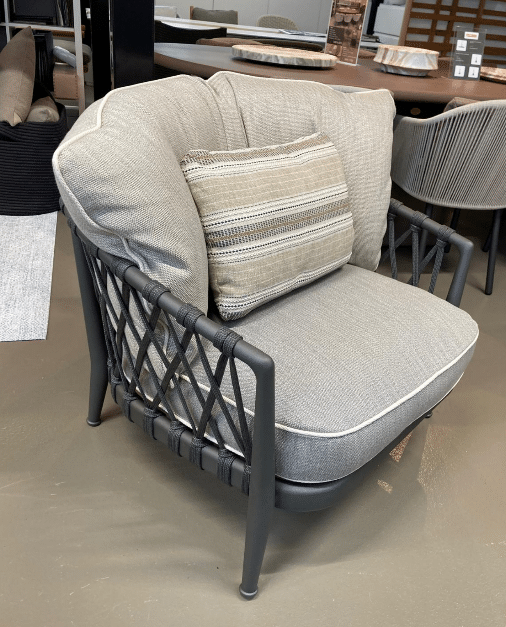 **NEW ARRIVAL** B&B Outdoor - Erica - Fauteuil dossier bas - Anthracite – Image 6