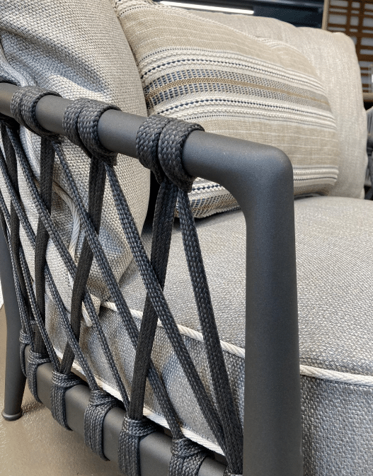 **NEW ARRIVAL** B&B Outdoor - Erica - Fauteuil dossier bas - Anthracite – Image 4