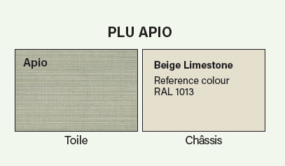 **NEW ARRIVAL** Umbrosa - Parasol Nata Plu Apio - Rond 2.80m - Mât central - Limestone/Apio – Image 6