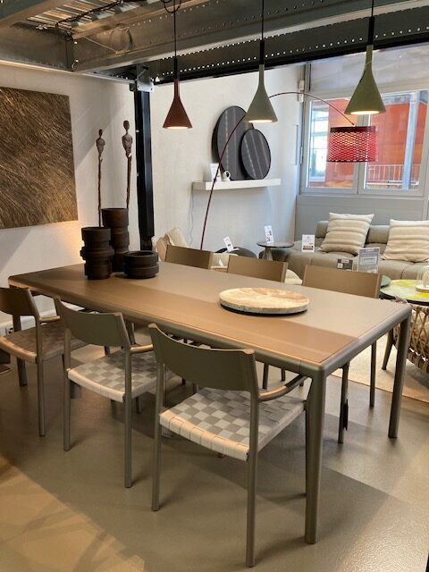 ** NEW ARRIVAL ** Kettal - Passage - Ensemble table repas et 6 chaises – Image 3