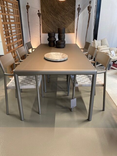 ** NEW ARRIVAL ** Kettal - Passage - Ensemble table repas et 6 chaises – Image 2