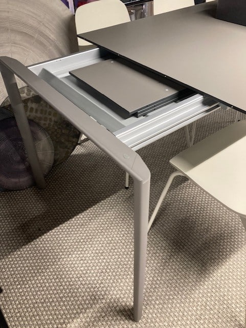 **NEW ARRIVAL** Kristalia - Maki Fenix - Table repas 166x90 - avec 3 rallonges – Image 5