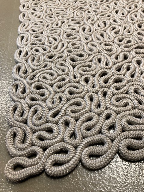 **NEW ARRIVAL** Limited Edition - Looping - Tapis 170x230 - Nacre - Indoor/Outdoor – Image 2