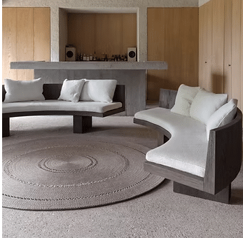 **NEW ARRIVAL** Limited Edition - Orbit - Tapis dia.250 - Dune - Outdoor – Image 2